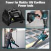 Makita 18V LXT - Makita XGT 40V akumuliatoriaus adapteris
