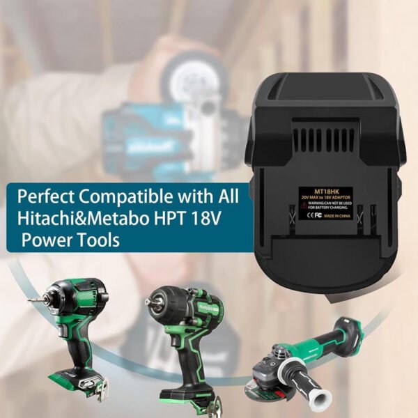 Hitachi/Hikoki 18V - Makita 18V LXT akumuliatoriaus adapteris