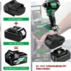 Hitachi/Hikoki 18V - Makita 18V LXT akumuliatoriaus adapteris