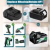 Hitachi/Hikoki 18V - Makita 18V LXT akumuliatoriaus adapteris