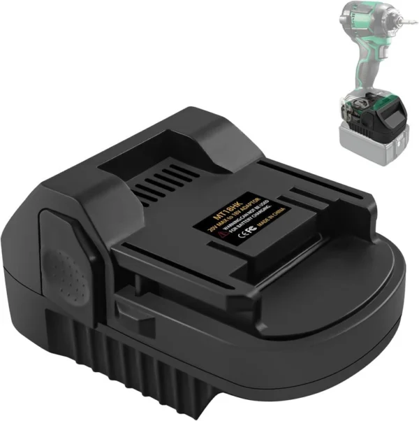 PowuseMakitatoHitachiHikokiMetaboHPTBatteryAdapter_7.jpg Hitachi/Hikoki 18V - Makita 18V LXT akumuliatoriaus adapteris