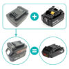 PowuseMakitatoSKILBatteryAdapter_2.jpg Skil 20V - Makita 18V LXT akumuliatoriaus adapteris