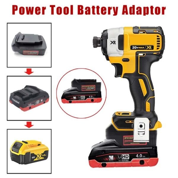 PowuseMetaboToDewaltBatteryAdapter_7.jpg Dewalt 18V/20V - Metabo 18V akumuliatoriaus adapteris