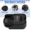 PowuseMilwaukeeDewaltToRidgidAEGBatteryAdapter_4.jpg AEG 18V - Dewalt 18V/20V & Milwaukee M18 akumuliatoriaus adapteris