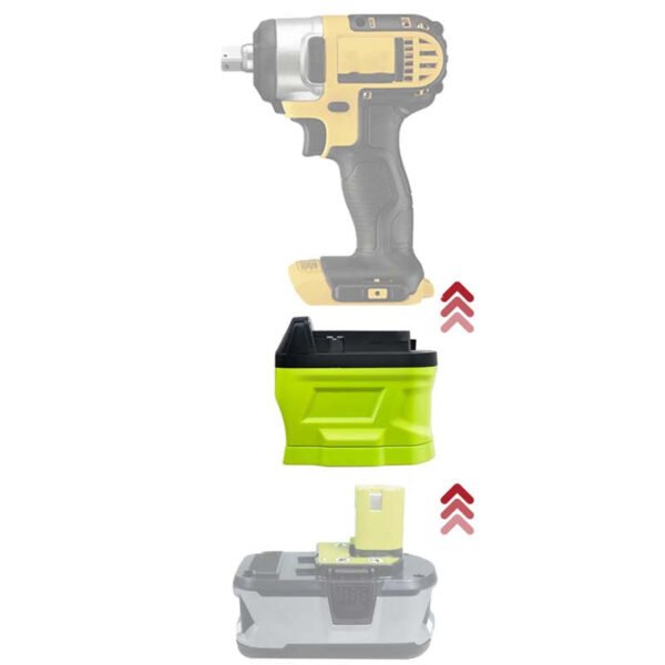 PowuseRyobitoDewaltBatteryAdapter_14.jpg Dewalt 18V/20V - Ryobi One+ 18V akumuliatoriaus adapteris
