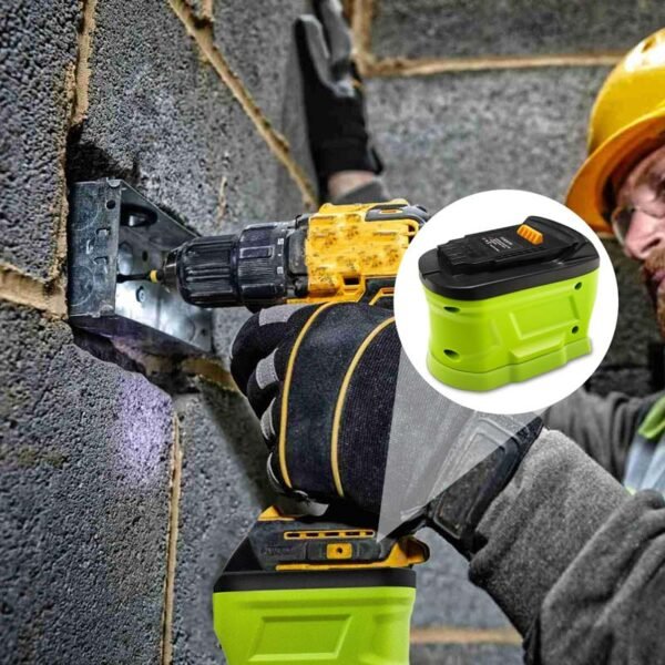 PowuseRyobitoDewaltBatteryAdapter_16.jpg Dewalt 18V/20V - Ryobi One+ 18V akumuliatoriaus adapteris