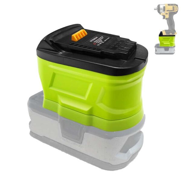 PowuseRyobitoDewaltBatteryAdapter_17.jpg Dewalt 18V/20V - Ryobi One+ 18V akumuliatoriaus adapteris