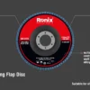 Ronix RH-3773 lapelinis šlifavimo diskas 115 mm P100