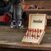 Ronix RH-5341 frezos galvučių rinkinys 12 vnt., 6 mm