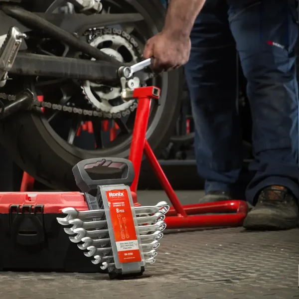 Ronix RH-2250 kombinuotų raktų rinkinys 8 vnt.