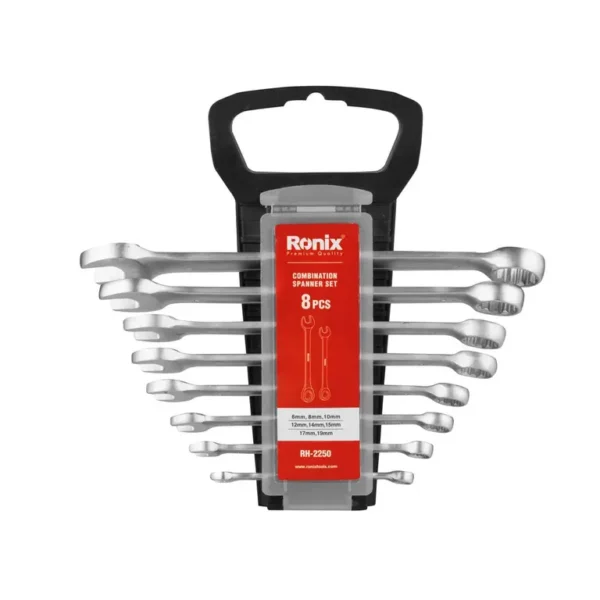 Ronix RH-2250 kombinuotų raktų rinkinys 8 vnt.