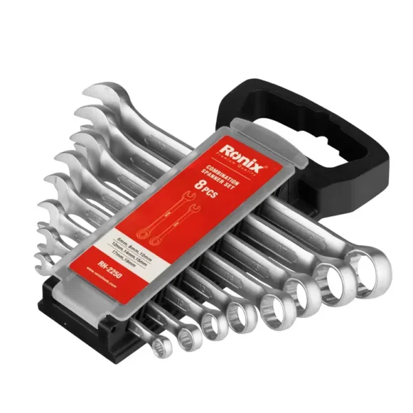 Ronix RH-2250 kombinuotų raktų rinkinys 8 vnt.
