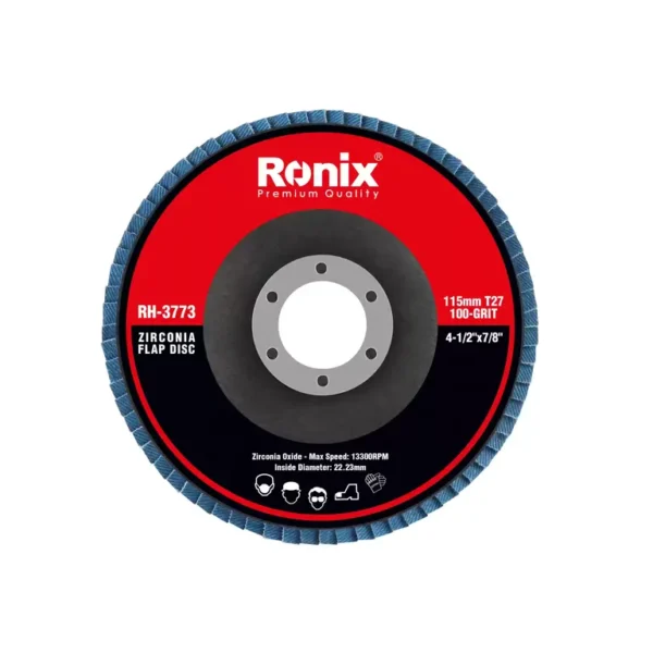 Ronix RH-3773 lapelinis šlifavimo diskas 115 mm P100
