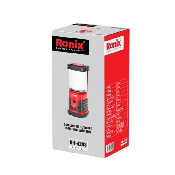 original-638459142787771592.webp Ronix RH-4298 lauko stovyklavimo žibintas 250 lm