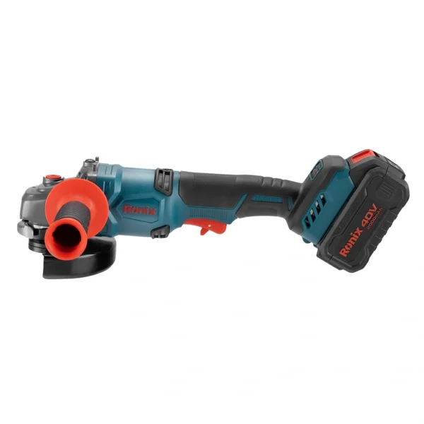 Ronix 8901-40V akumuliatorinis kampinis šlifuoklis 125 mm