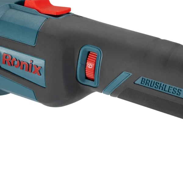 Ronix 8901-40V akumuliatorinis kampinis šlifuoklis 125 mm