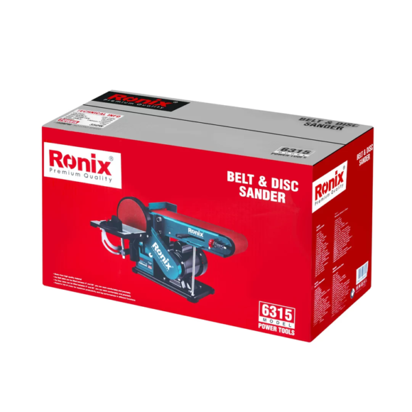 Ronix 6315 juostinis-diskinis šlifuoklis 350 W