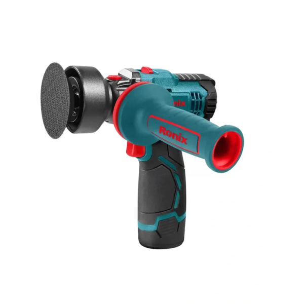 Ronix 8106K akumuliatorinė poliravimo mašina 12 V, 75 mm
