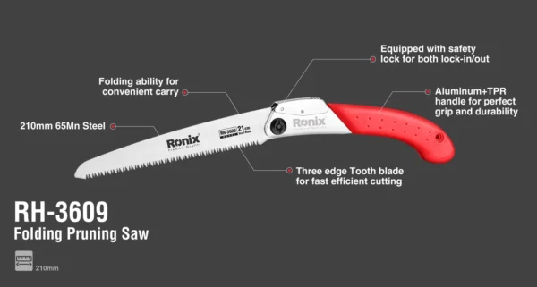Ronix RH-3609 – pjūklo dalių schema