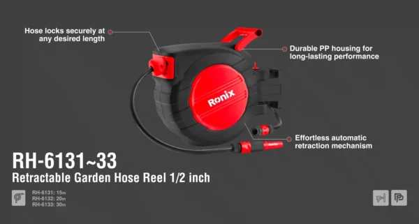 Ronix RH-6131 – ritės dalių schema