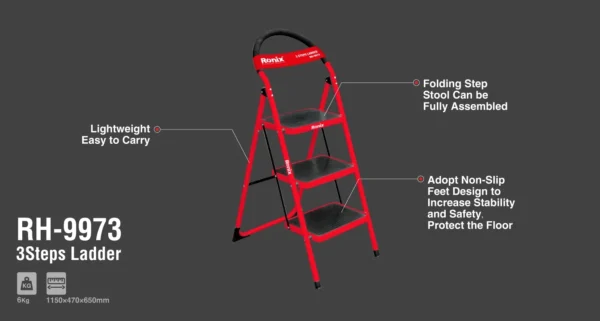 Ronix RH-9973 – kopėčių dalių schema
