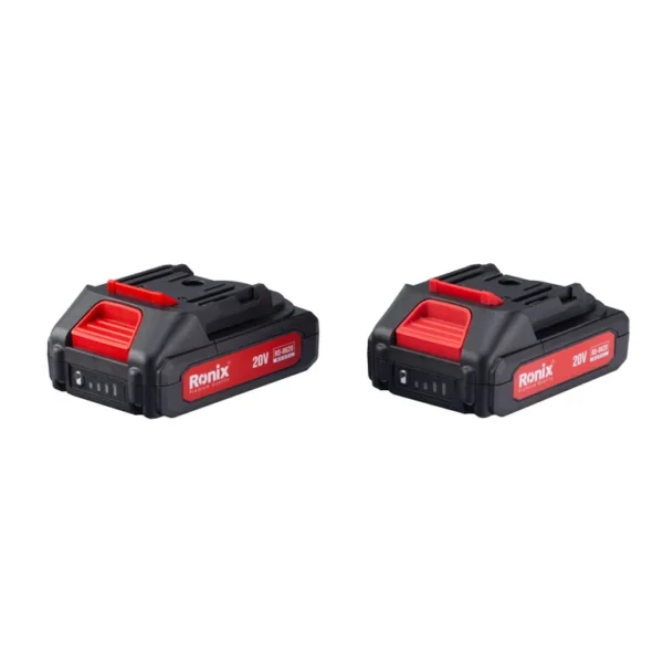 Ronix RS-8620 – du akumuliatoriai