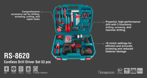 Ronix RS-8620 – rinkinio schema