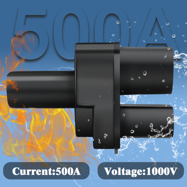 CCS2 į NACS AC+DC adapteris Tesla Model 3/Y/S/X – 500 A, 1000 V, iki 500 kW